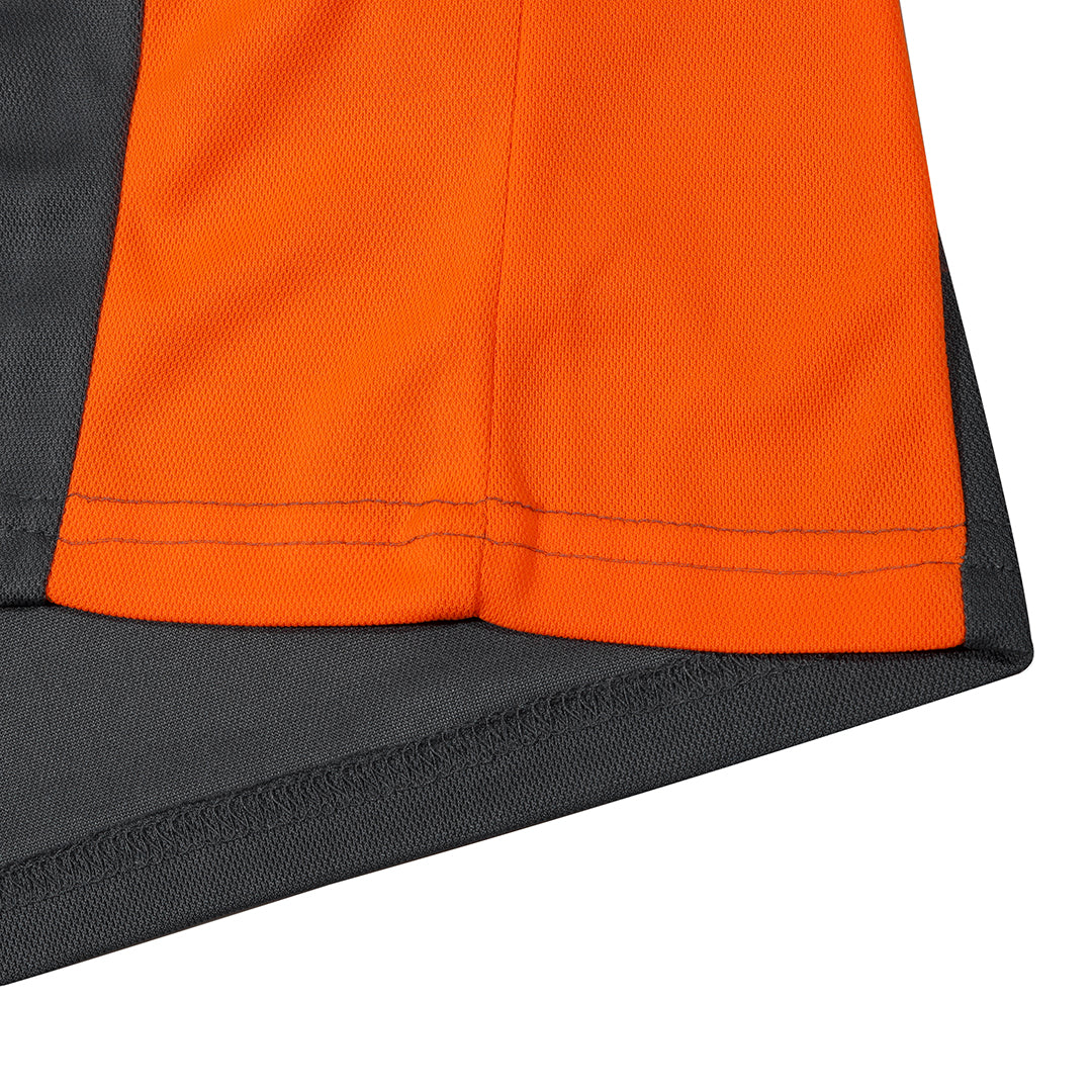 Cool Mesh (Charcoal & Orange)