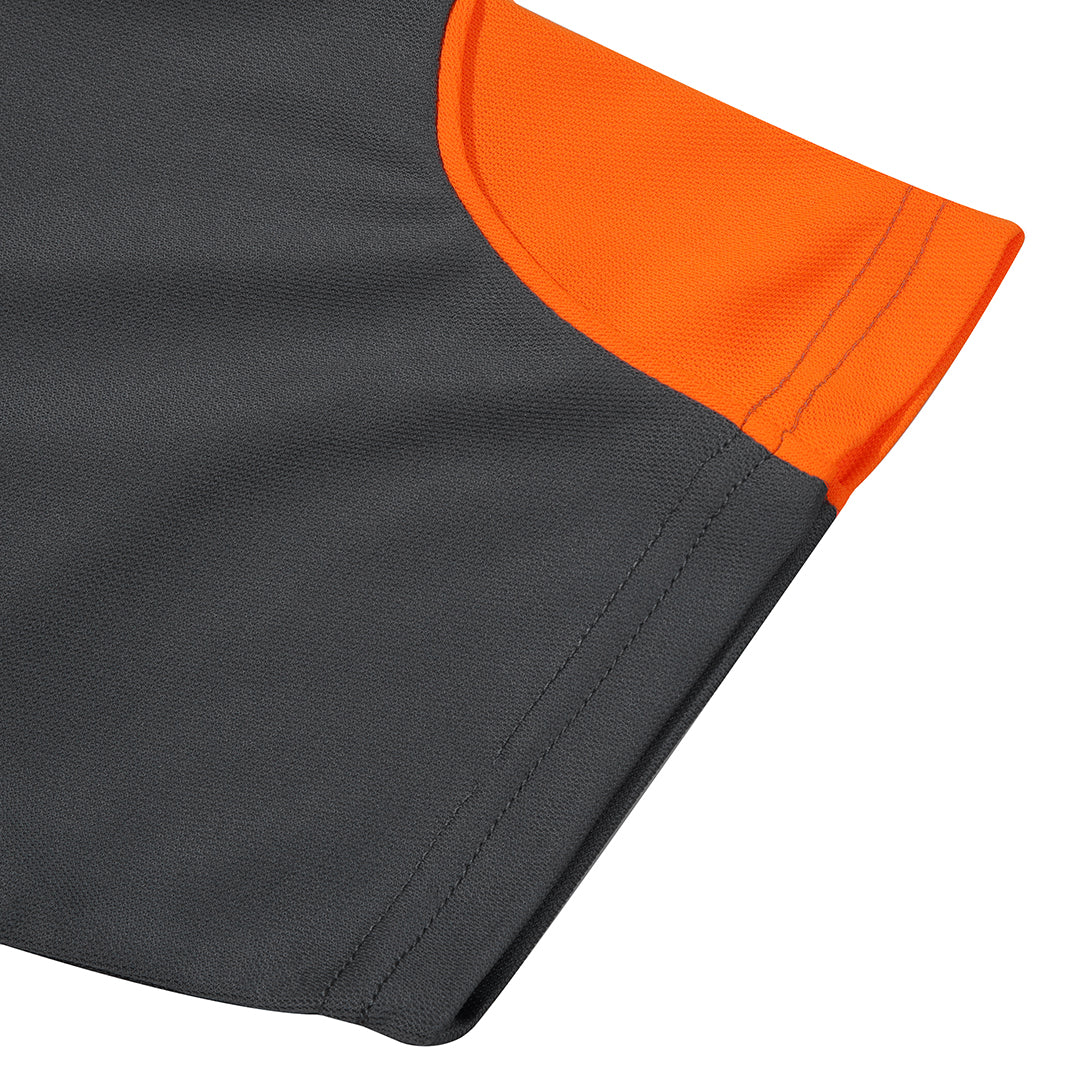 Cool Mesh (Charcoal & Orange)
