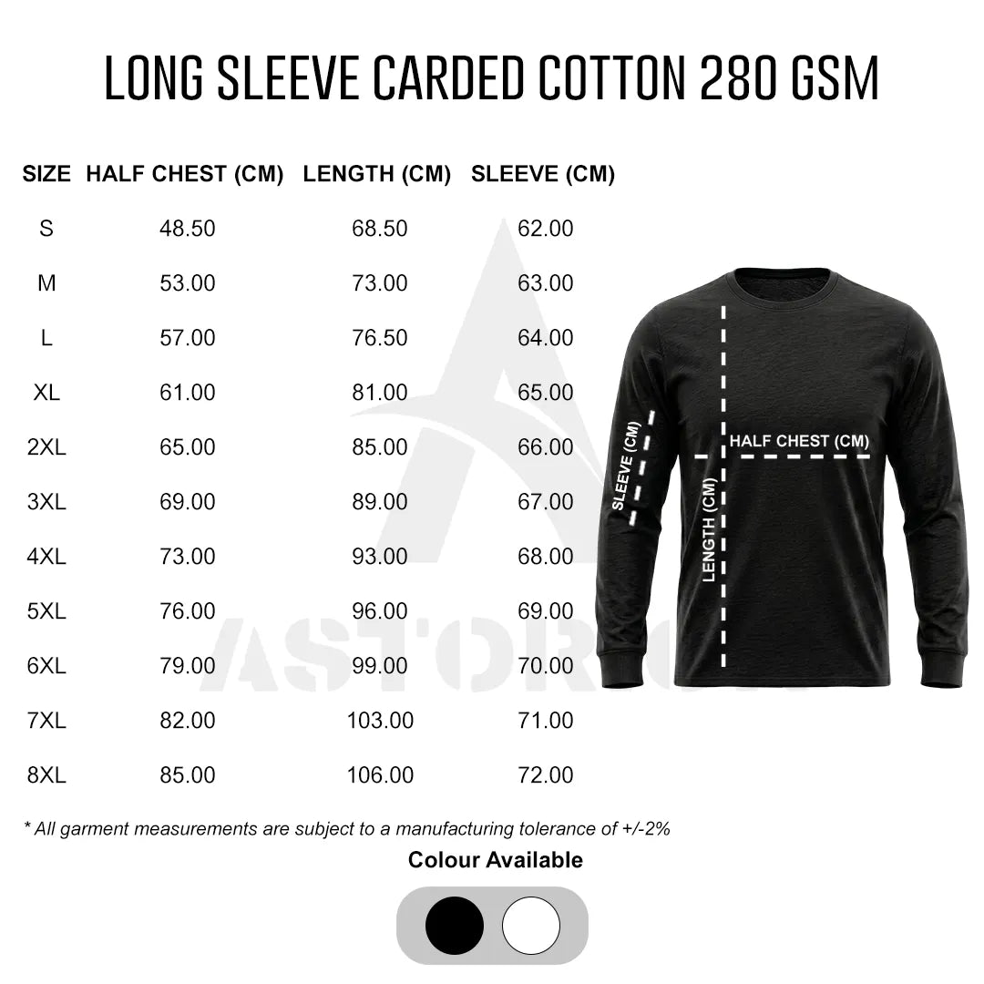 Classic Heavy Tee L/S (White) 1280-LS-WH