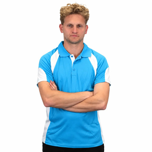 Cool Mesh (Aqua & White)