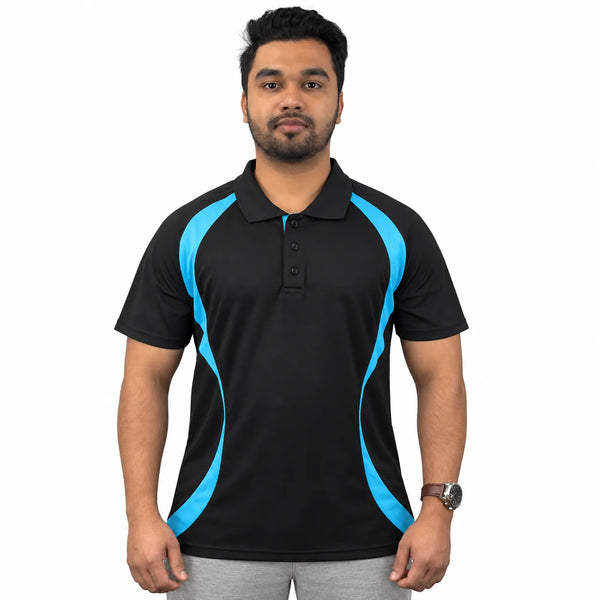 Flex Fit (Black & Aqua)