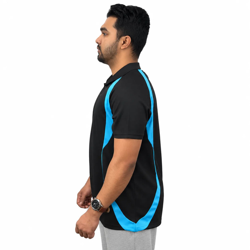 Flex Fit (Black & Aqua)