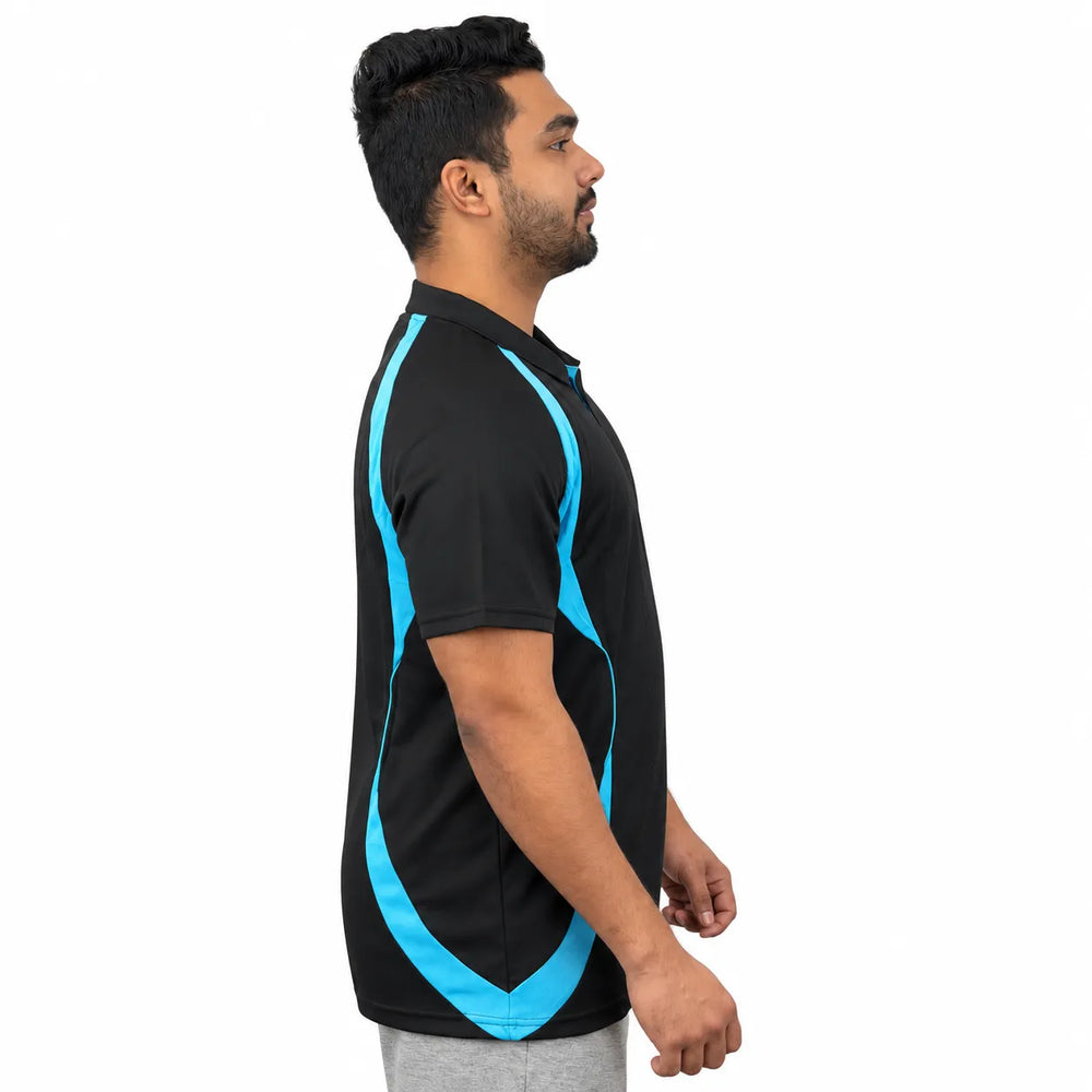 Flex Fit (Black & Aqua)
