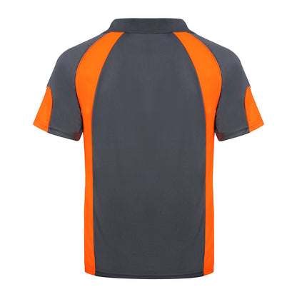 Cool Mesh (Charcoal & Orange)