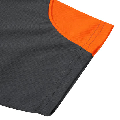 Cool Mesh (Charcoal & Orange)