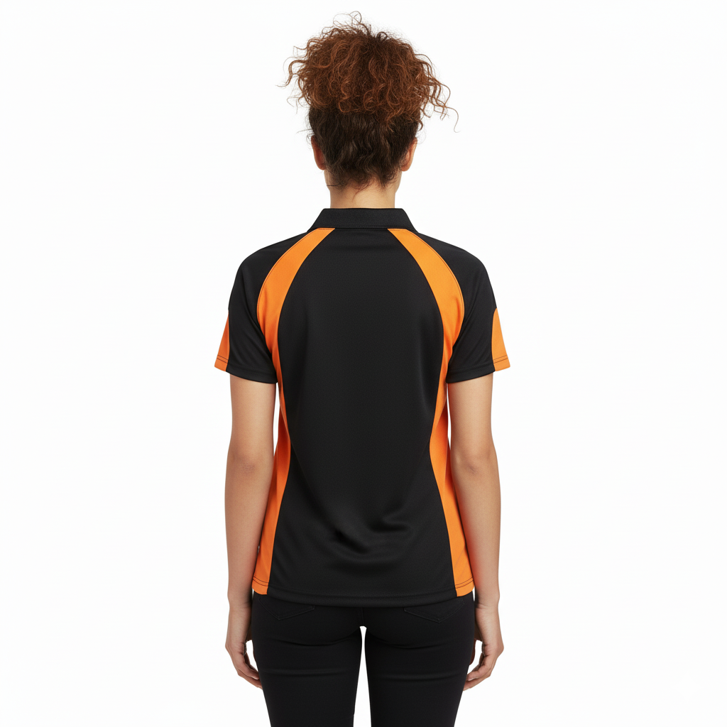 Cool-Mesh (Black & Orange) For Women