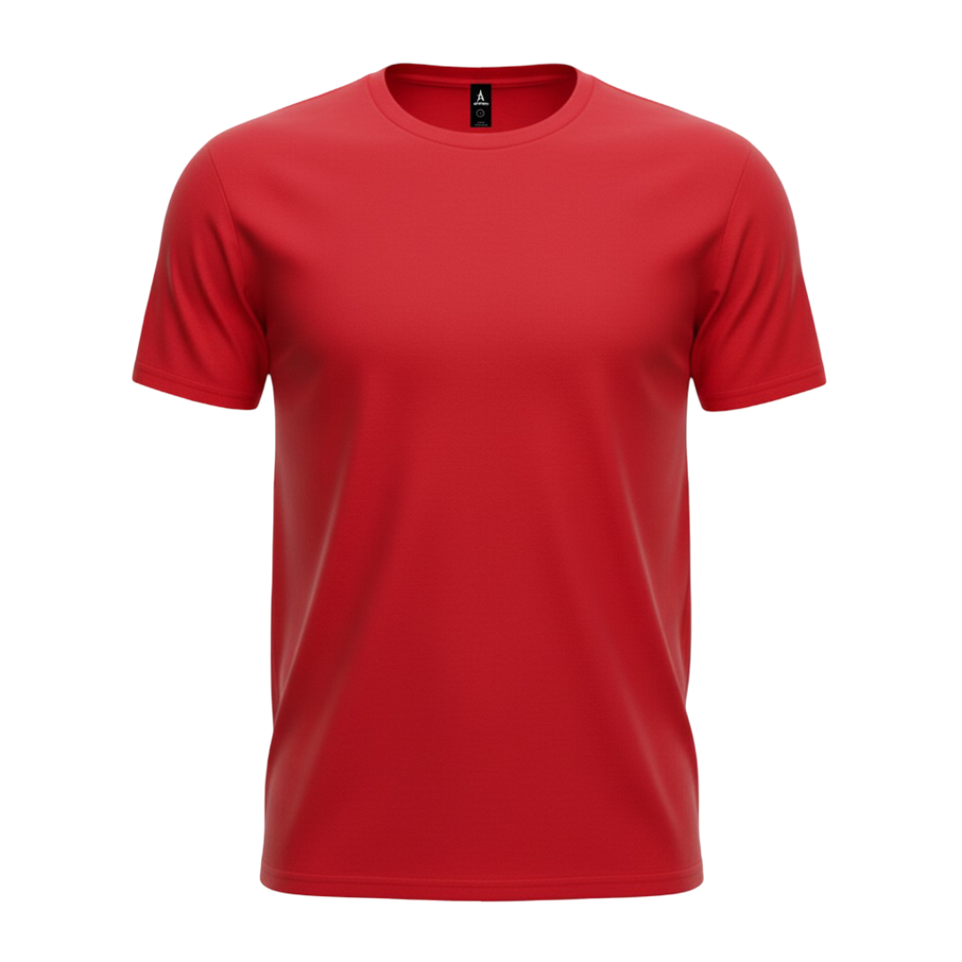 Astorion Elemental Tee – 220 GSM | 100% Australian Combed Cotton – Red