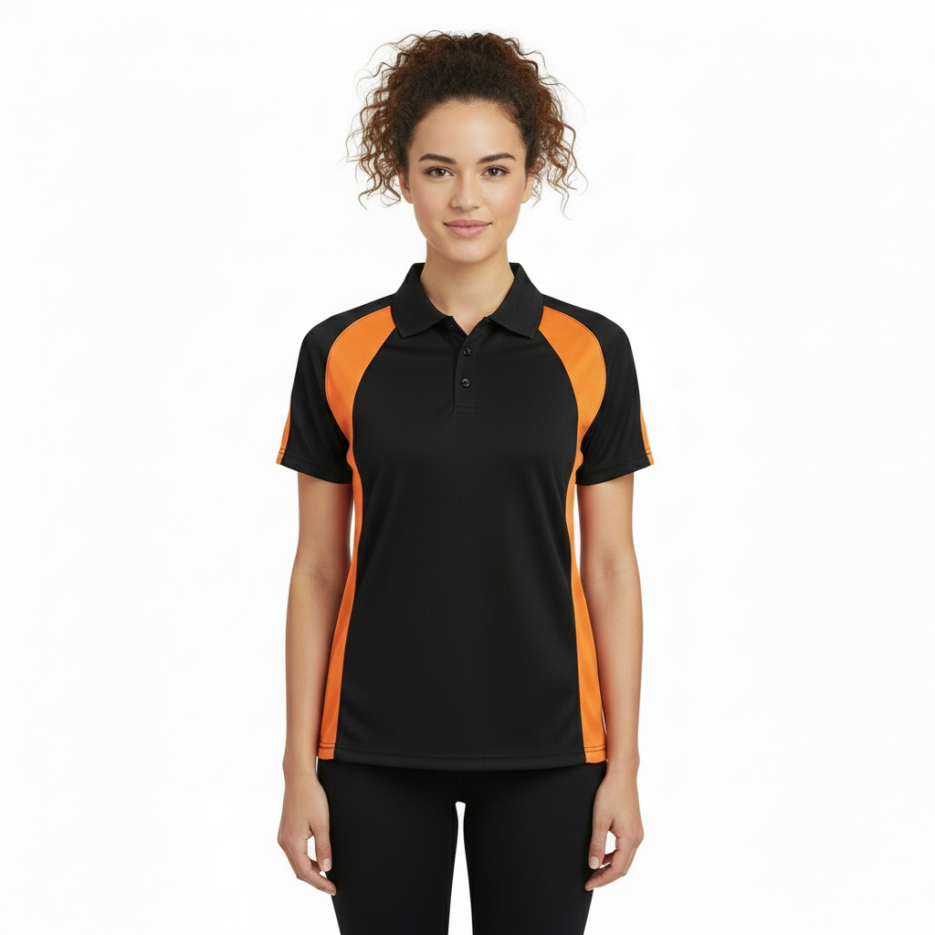 Cool-Mesh (Black & Orange) For Women