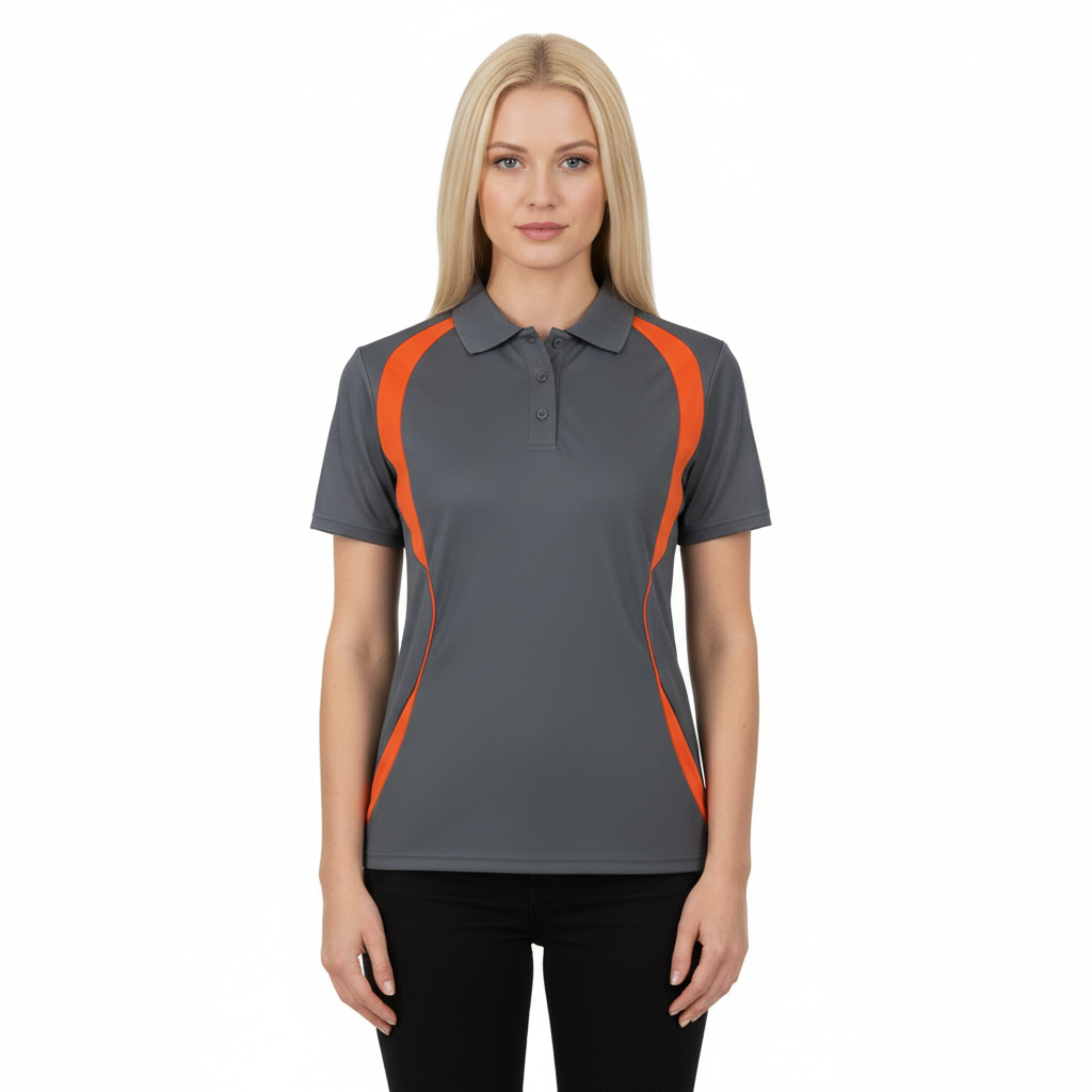 Flex-Fit (Charcoal & Orange) For Women