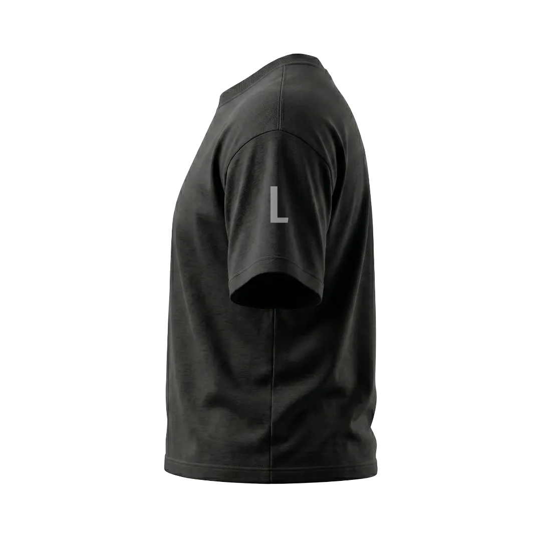 Drop Shoulder (Black) 1280-BL