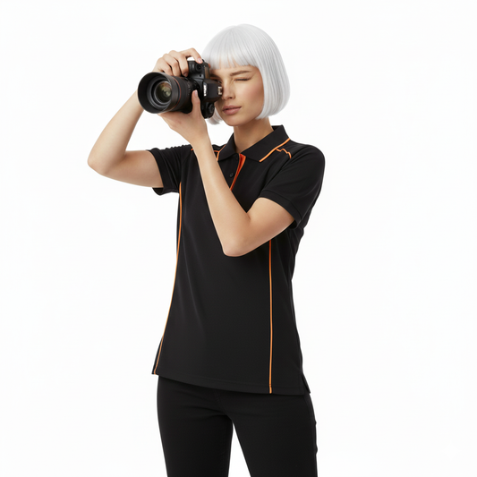 Iron-Clad (Black & Orange) For Women