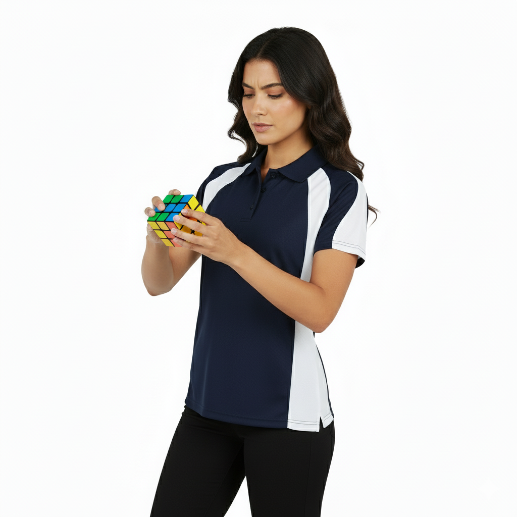 Cool-Mesh (Indigo & White) For Women