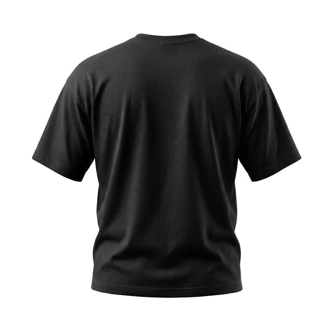 Drop Shoulder (Black) 1280-BL
