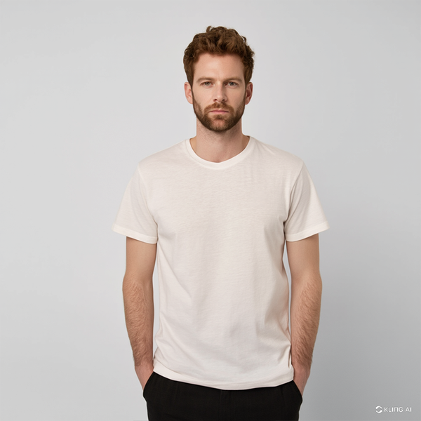 Light Elemental Tee (Bone) - 180 GSM